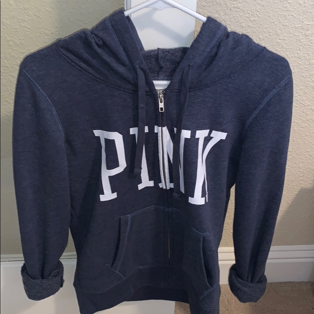 PINK Zip Down Jacket